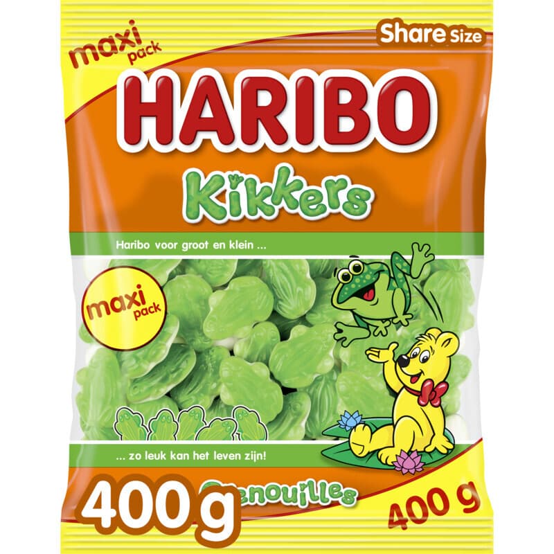 Haribo Kikkers - 400 g