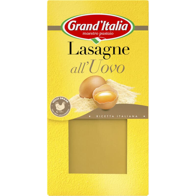 Grand'Italia Lasagne Met Ei - 250 g