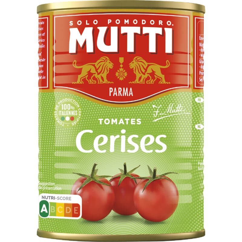 Mutti Kersentomaten In Tomatensap - 400 g