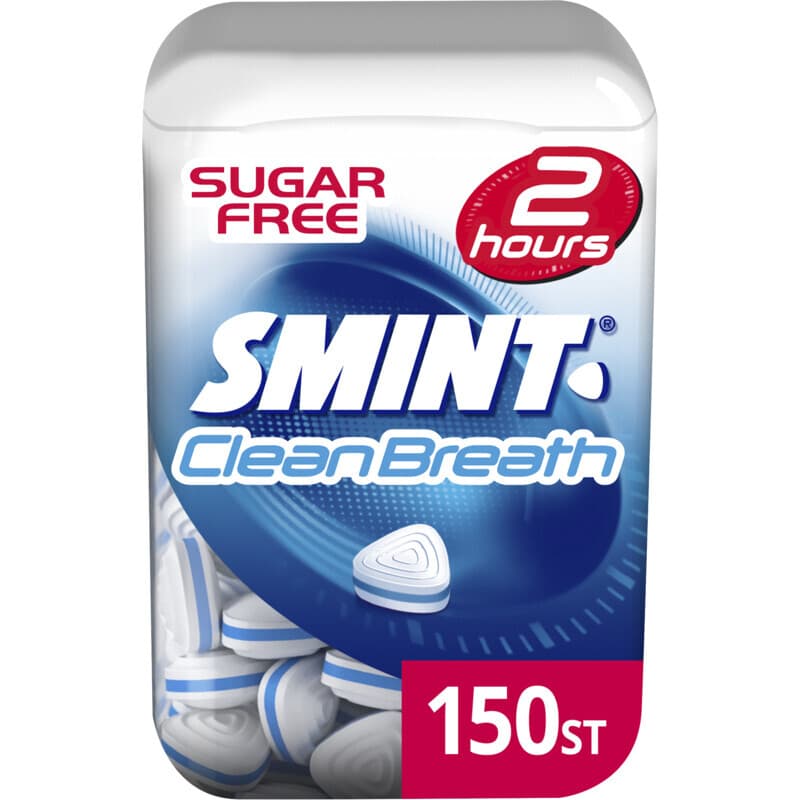 Smint Cleanbreath Pepermunt - 105 g