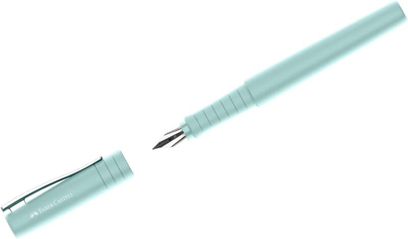 Faber-Castell Poly pen vulpen - Caribisch blauw, fijne punt