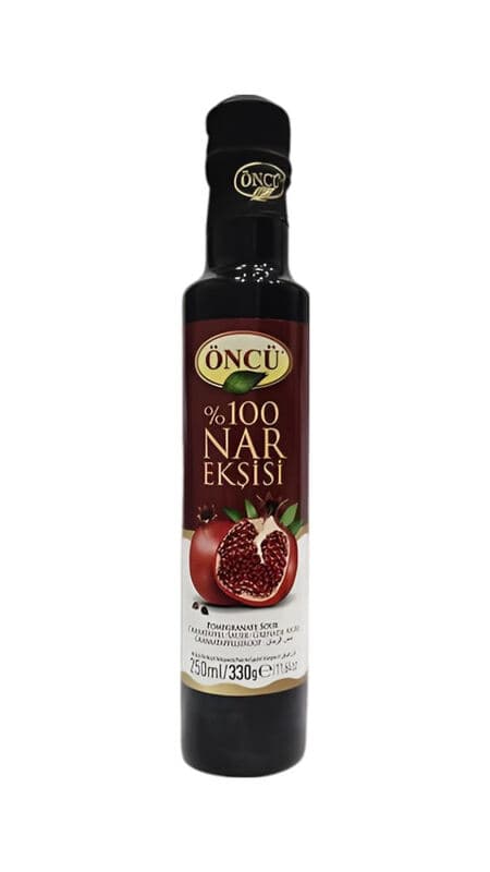 Oncu granaatappelsiroop 100% 330 g (glazen fles)