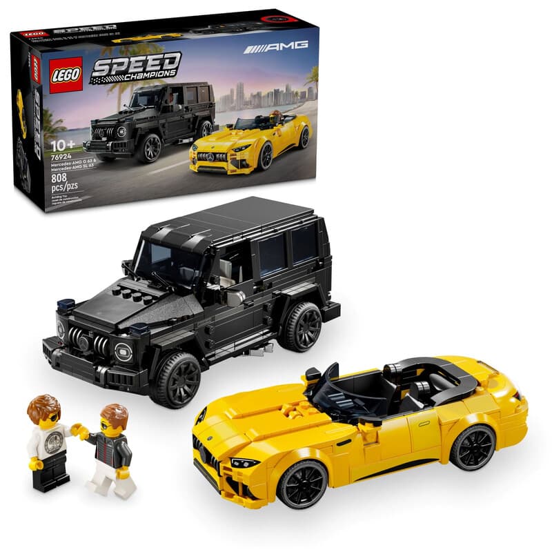 LEGO Speed Champions Mercedes-AMG G 63 en Mercedes-AMG SL 63 76924