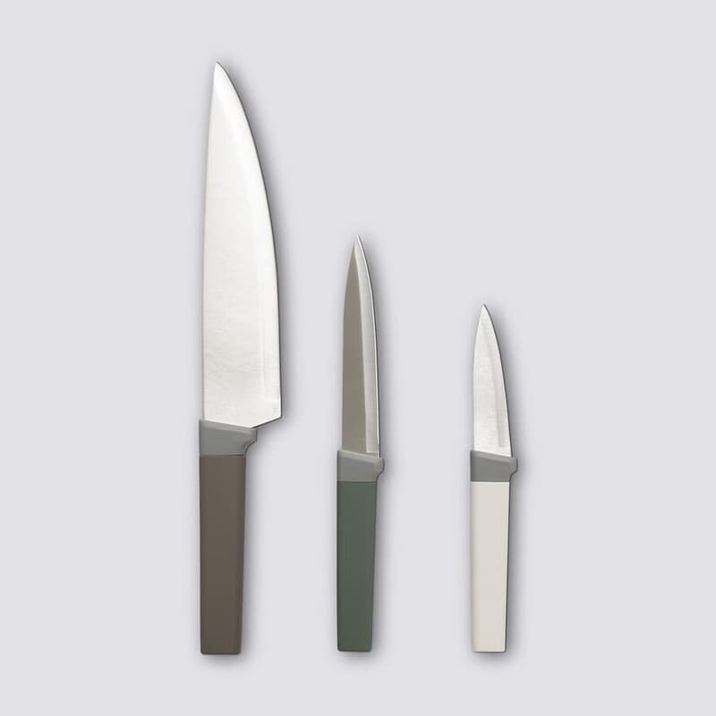 5five RVS Messenset - 3 stuks, Assortiment