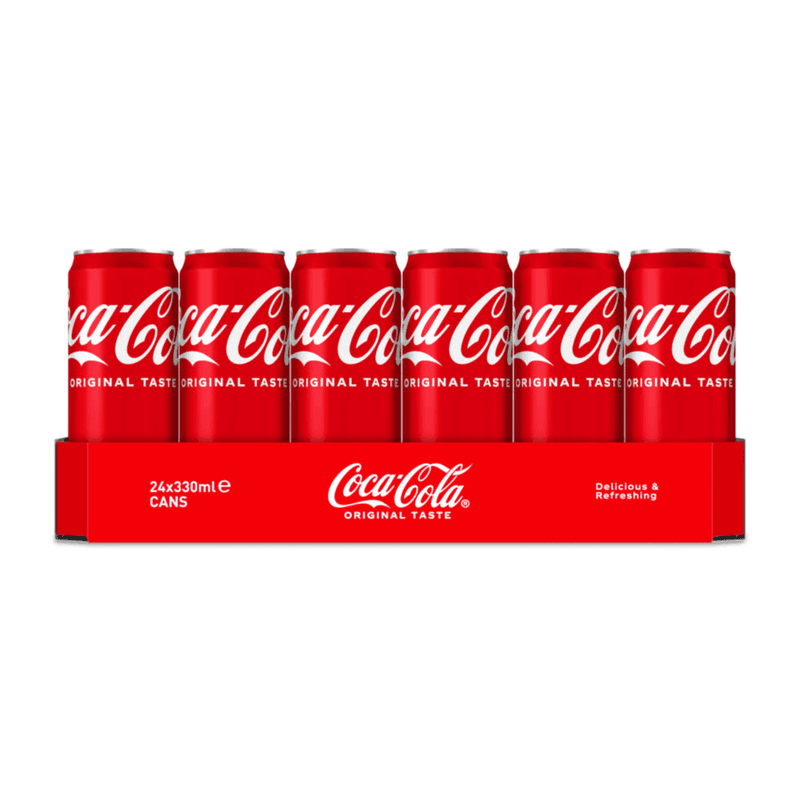 Coca-Cola Original Taste Cola - 24 x 330 ml