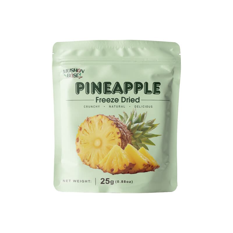 MUSHAN BASE Gedroogde ananas (vriesgedroogd) 25 g