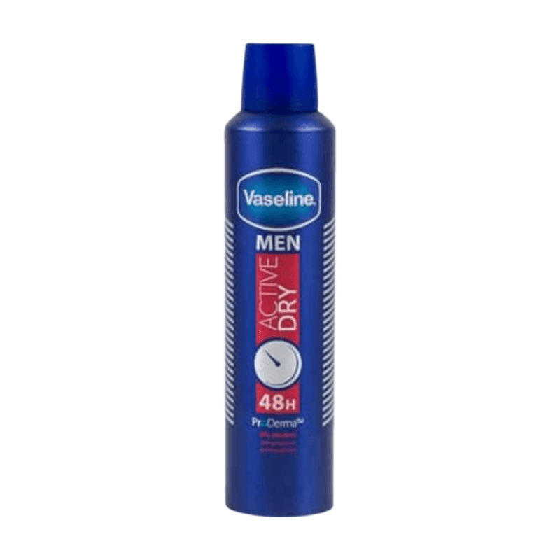 Vaseline Men Deospray Active Dry 250 ml