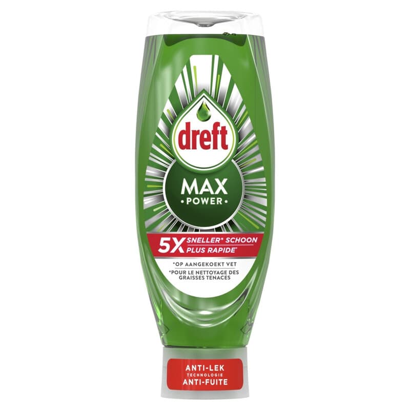 Dreft MaxPower Vloeibaar Afwasmiddel 730ml