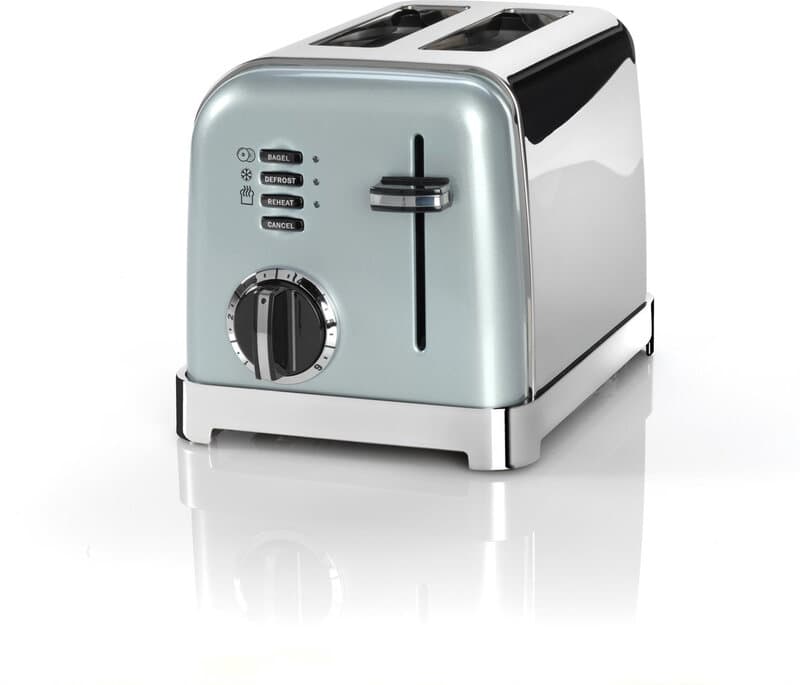 Cuisinart CPT160GE 2-snedenbroodbakmachine - groen