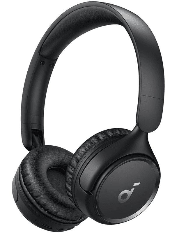 Soundcore H30i draadloze on-ear koptelefoon, opvouwbaar ontwerp, pure bastonen, 70 uur speeltijd, Bluetooth 5.3, lichtgewicht en comfortabel, app-connectiviteit