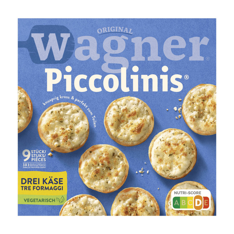 Wagner Piccolinis Tre Formaggi - 270 g