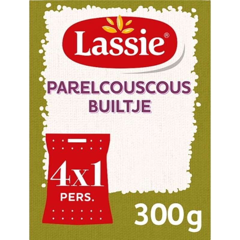 Lassie Pearl Couscous - 4 stuks