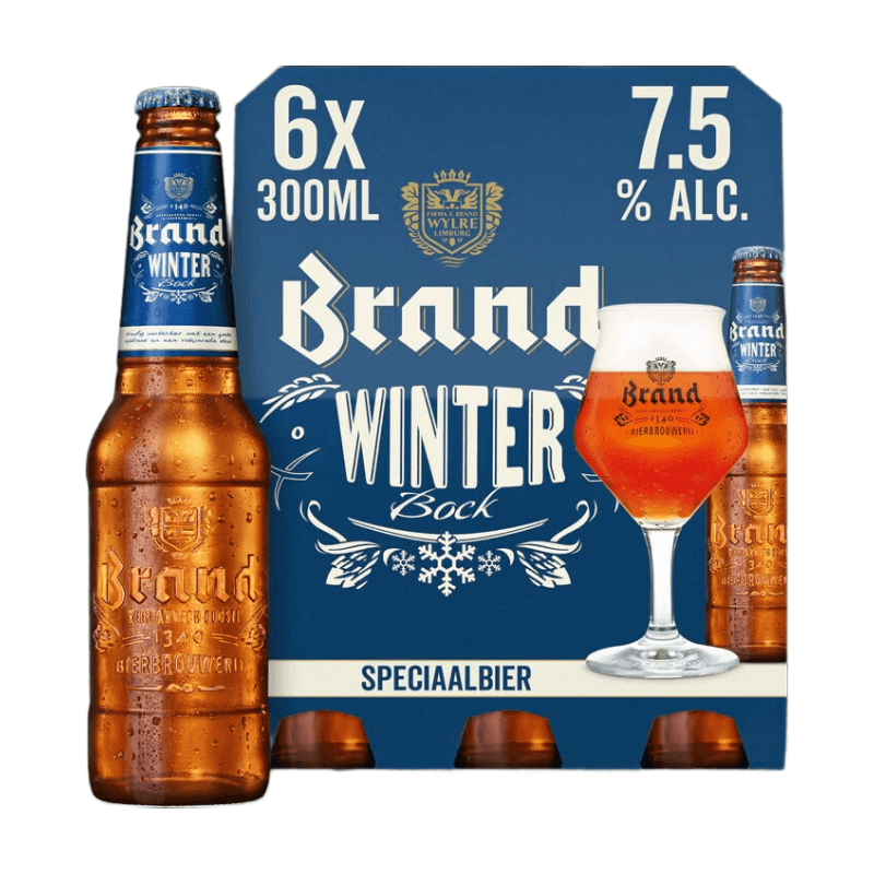 Brand Winterbock Bier - 6 x 300 ml