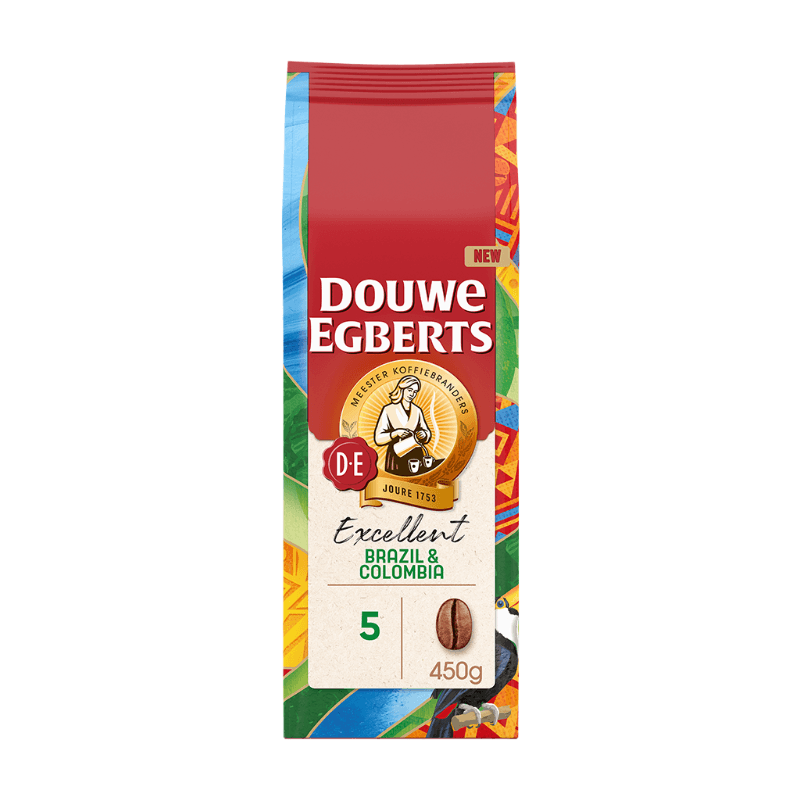 Douwe Egberts Excellent Brazil&Colombia Koffiebonen - 450 g