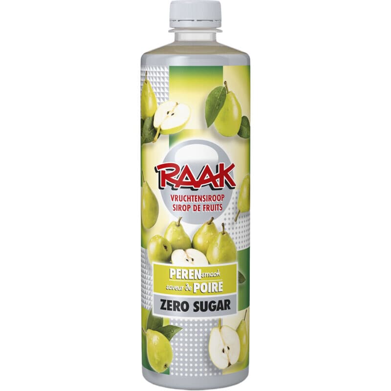 Raak Zero Peer Sirop - 750 ml