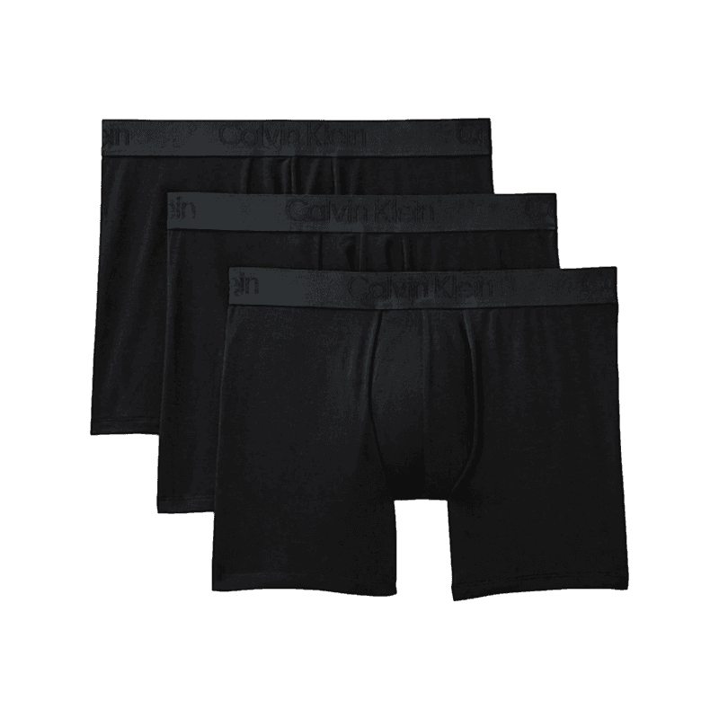 Calvin Klein Heren 3-pack boxershorts - Zwart, L