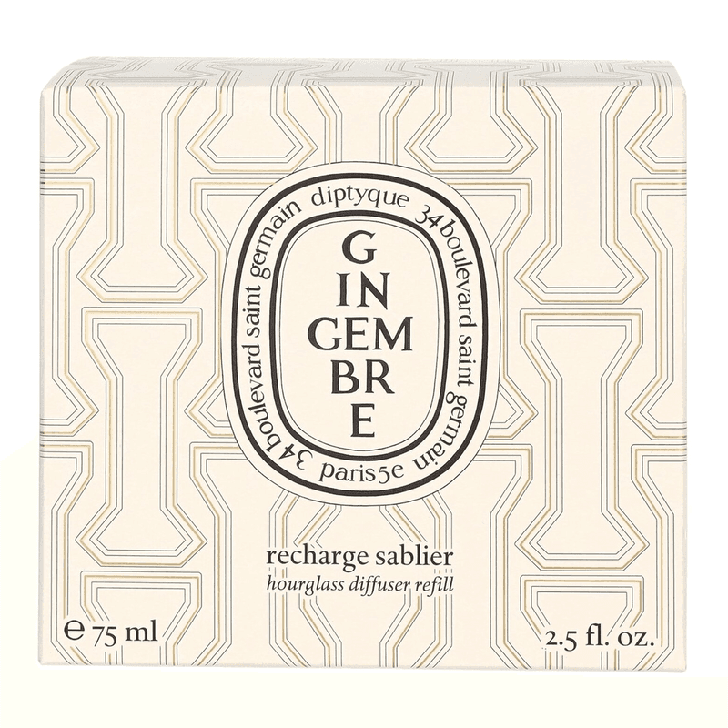 Diptyque Gingembre Hourglass Diffuser - Refill 75 ml