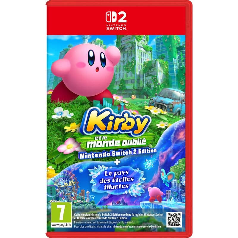 Nintendo Kirby en de Vergeten Wereld + Het Land van Schietsterren - Switch 2