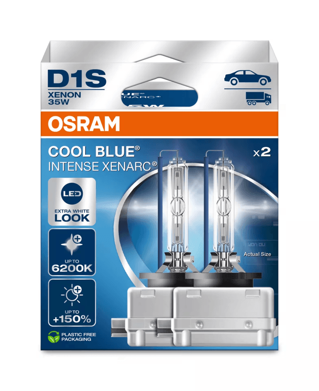 2 pcs set of bulbs D1S 85V 35W Cool Blue NextGen 6