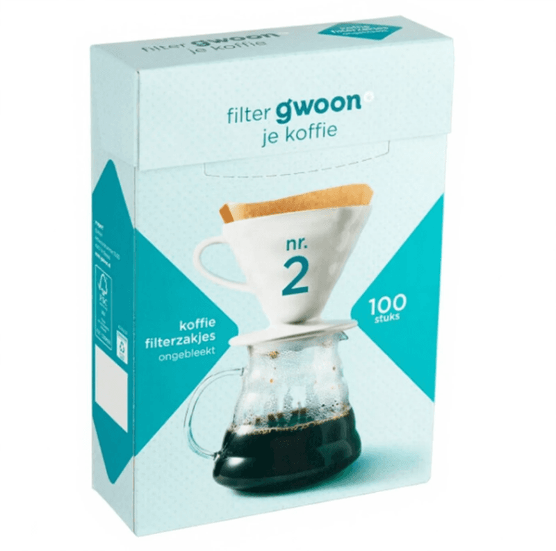 G'woon Koffiefilterzakken - 100 pcs