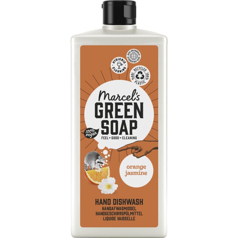 Marcel's GREEN SOAP afwasmiddel sinaasappel&jasmijn 500 ml