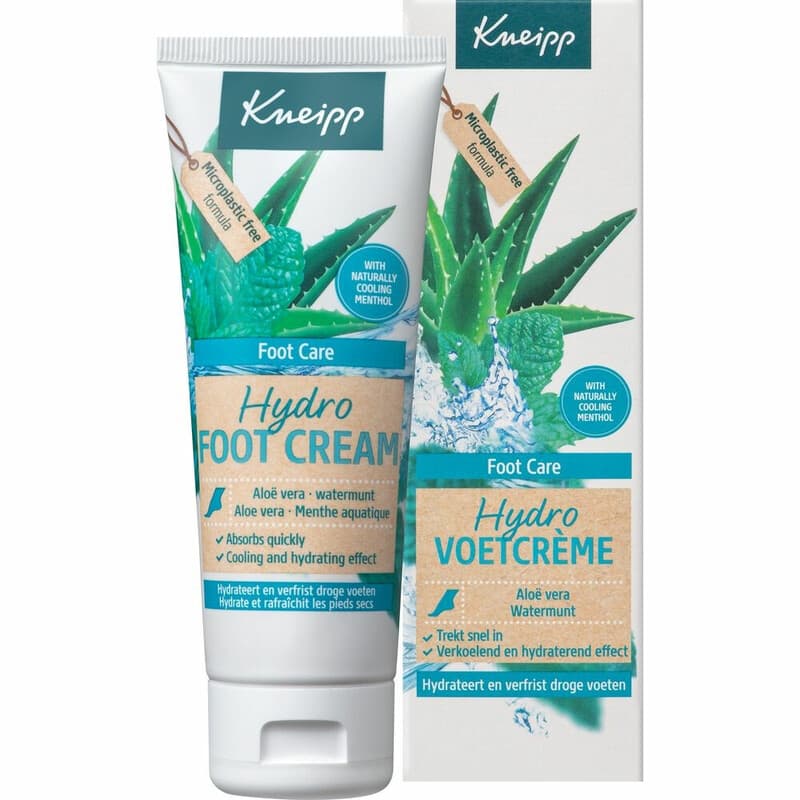 Kneipp hydro voetcrème 75 ml