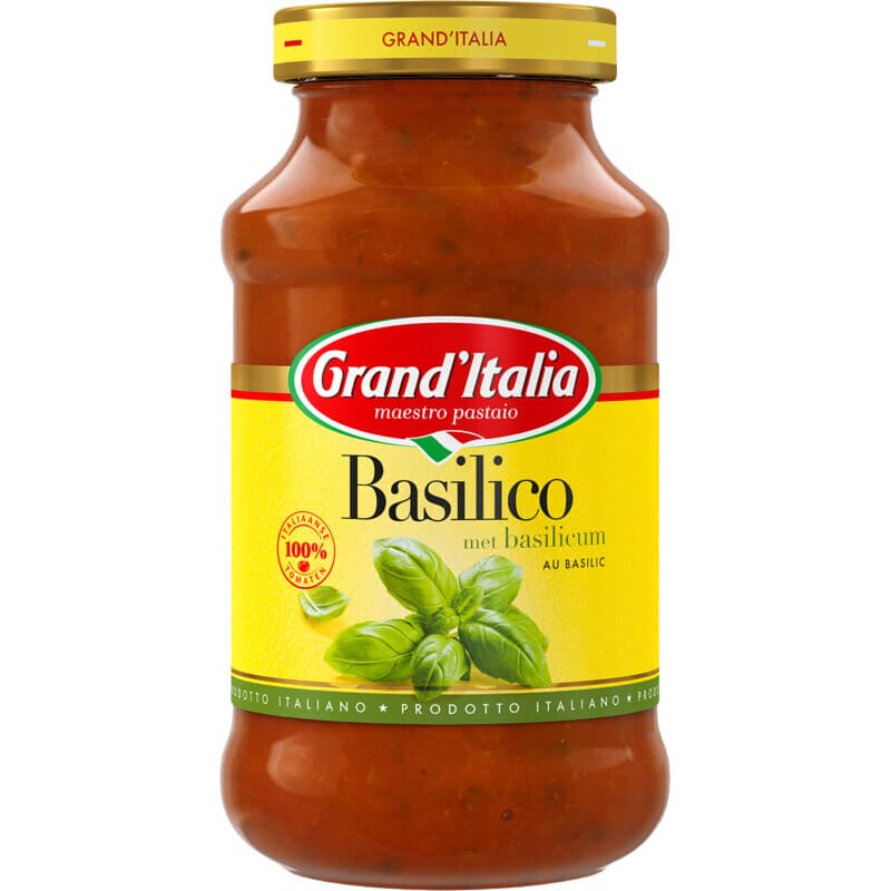 Grand'Italia Basilico Saus - 600 g