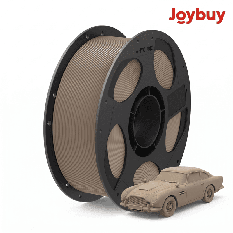 JOYBUY x ANYCUBIC PLA Basic printfilament, 1 kg spoel, 1,75 mm diameter, ±0,02 mm tolerantie - Bruin