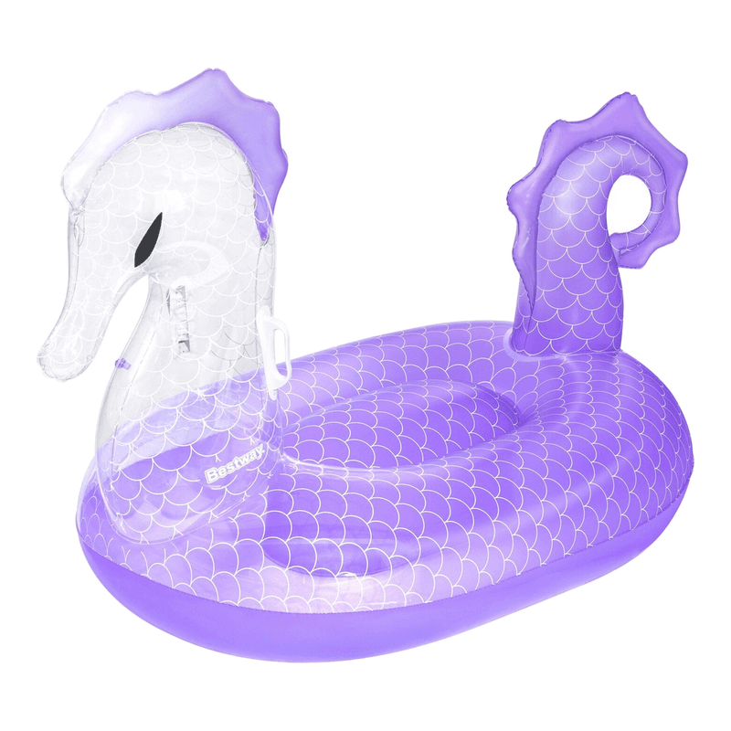 Bestway Royal Seahorse Ride-On - 67 x 47 in, Multicolor