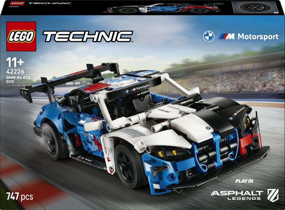 LEGO Technic BMW M4 GT3 EVO Race Auto 42226