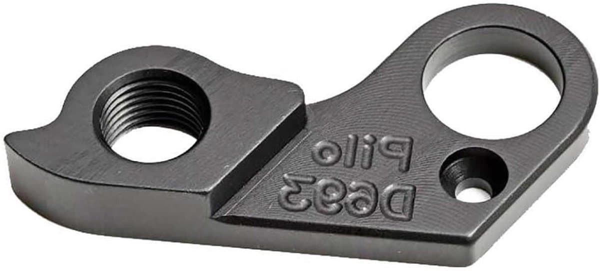 Derailleurhanger - Versnellingshanger Fiets - Fietsreparatie - CNC bewerkt aluminium - D693 - Zwart