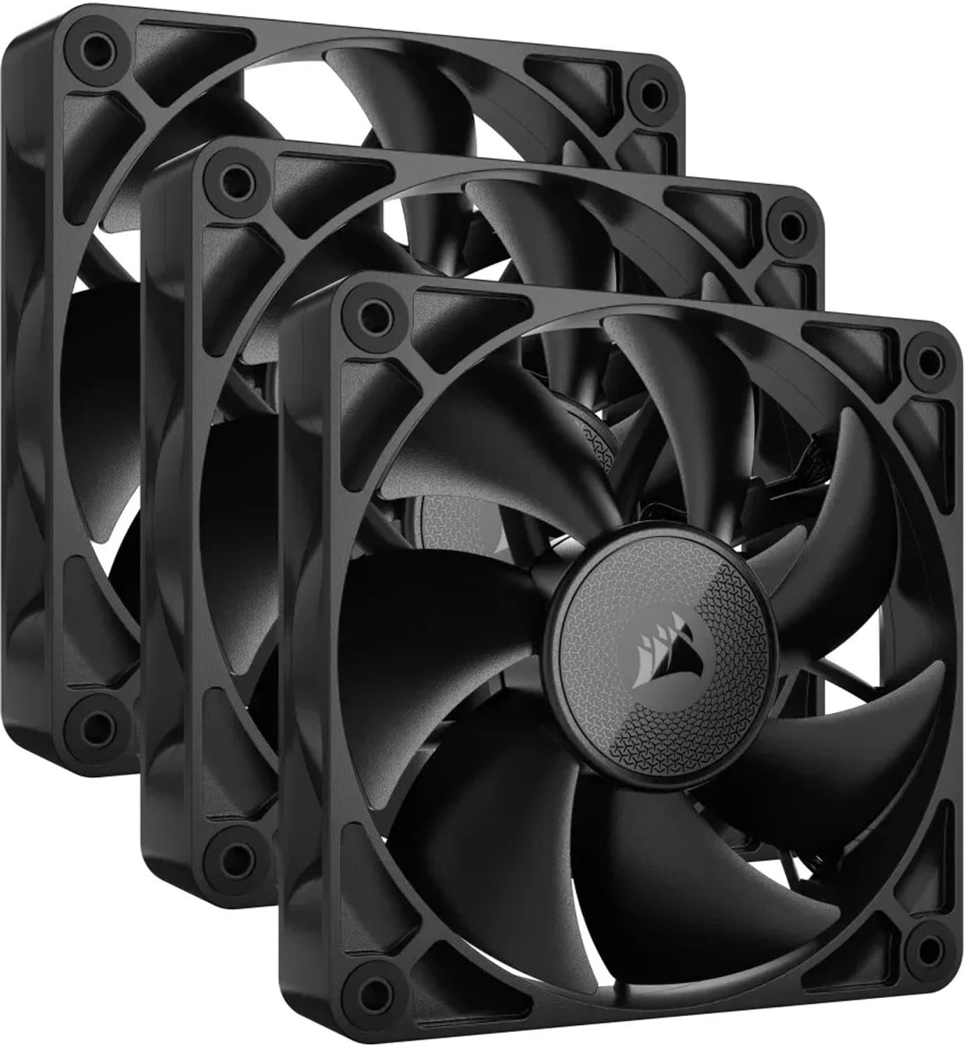 Corsair iCUE LINK RX120 computer behuizing ventilator, 12 cm, zwart, 3 stuks