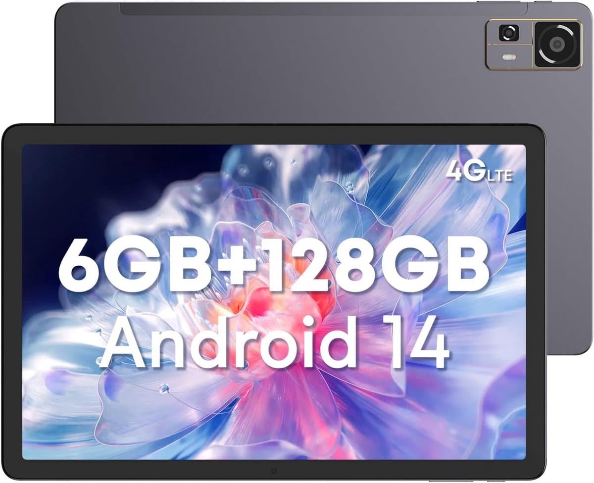 Krachtige Android Tablet 10.36 inch 2K FHD - 8GB/128GB, 4G LTE, Snelle Processor