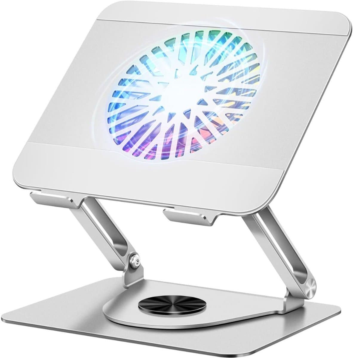 White-Label® Laptop Cooler - Laptop Stand - Laptop Verhoging - Standaard - Cooling Pad - Wit