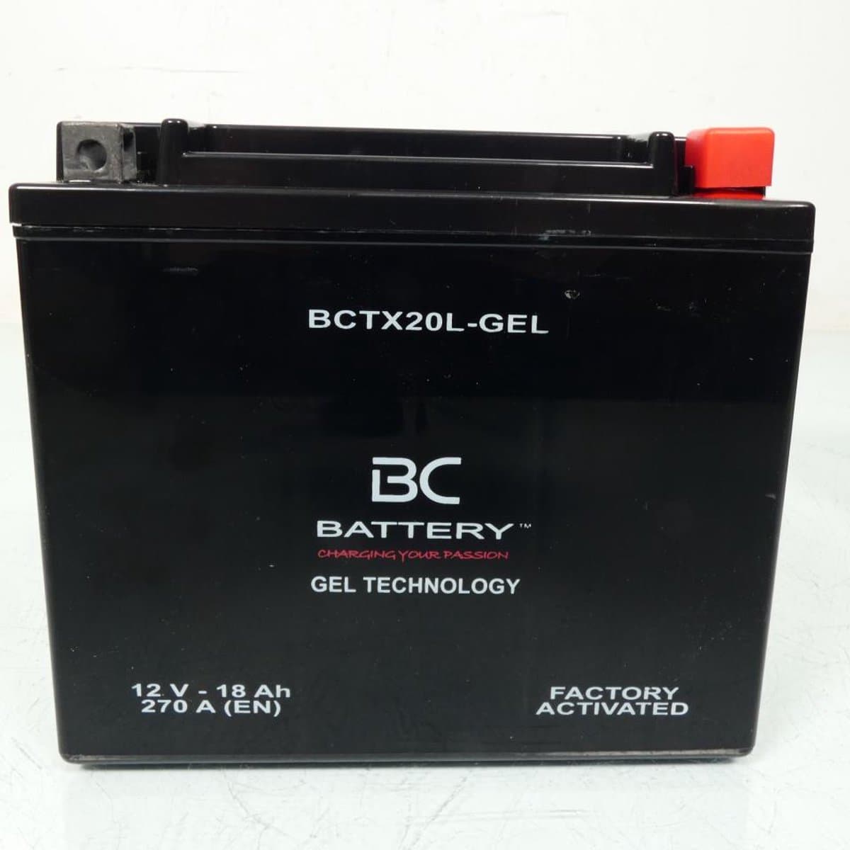 Batterie SLA BC Battery pour Moto Harley Davidson 1580 Fxd Series Dyna 2008 à 2009 YTX20L / 12V 18Ah Neuf