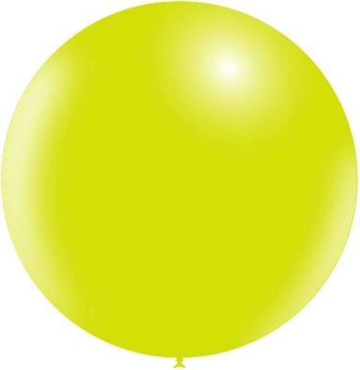 Ballon 24 inch limoengroen - Groen - 61 cm