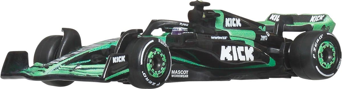 Hot Wheels JBM23 Kick Sauber F1 Team #24, green/black
