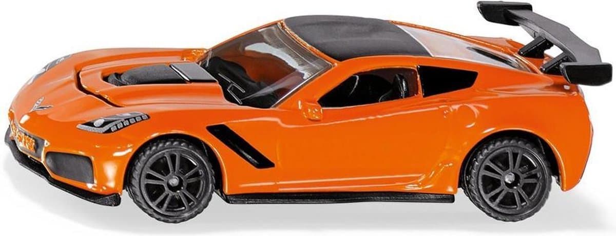 Siku Chevrolet Corvette ZR1 speelgoedvoertuig - oranje, 1:50 schaal
