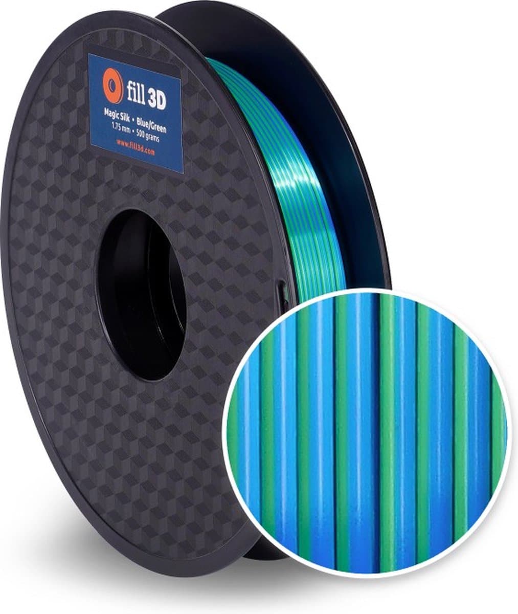 Fill 3D Magic Silk Blue/Green