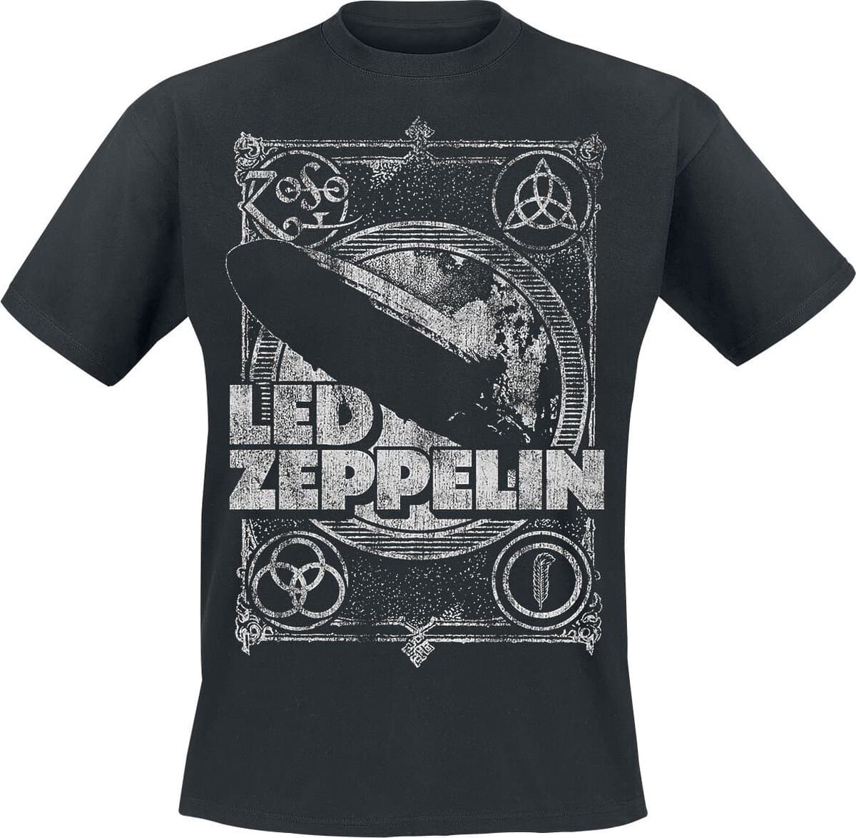 Led Zeppelin Shook Me Heren T-shirt - zwart - L