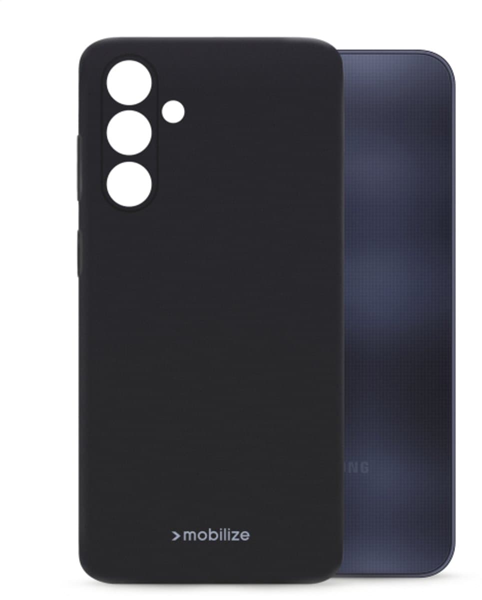 Mobilize Rubber Gelly Case - Geschikt voor Xiaomi Poco X8 Pro 5G - Matt Black