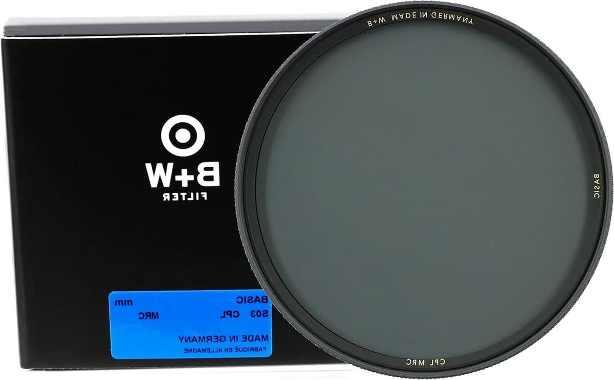 Polarisatiefilter Rond - Pol Filter Camera - Reflecties Verminderen - MRC Coating - 46 mm - Zwart