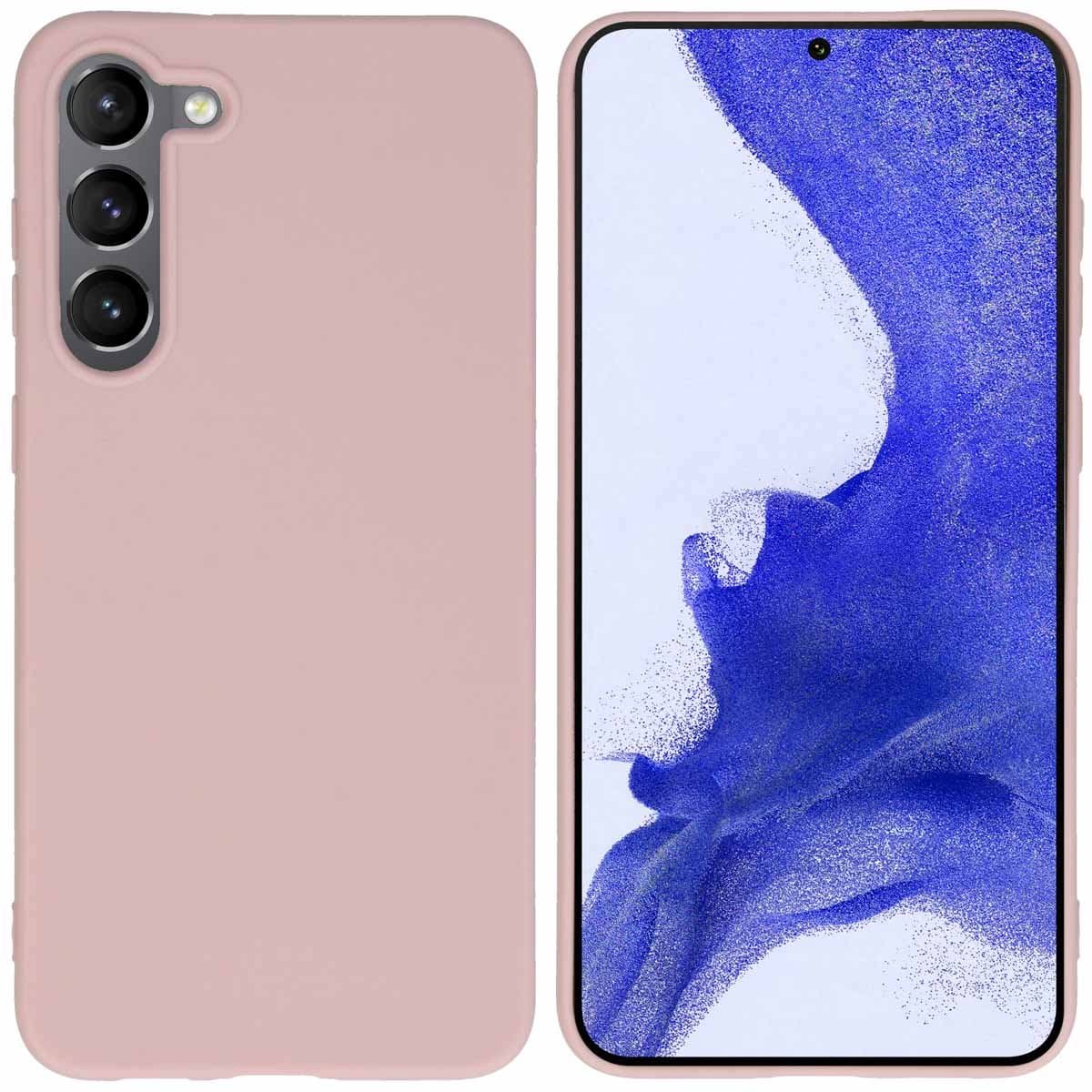 imoshion Hoesje - Geschikt voor Samsung Galaxy S23 Plus - Color Backcover - Dusty Pink