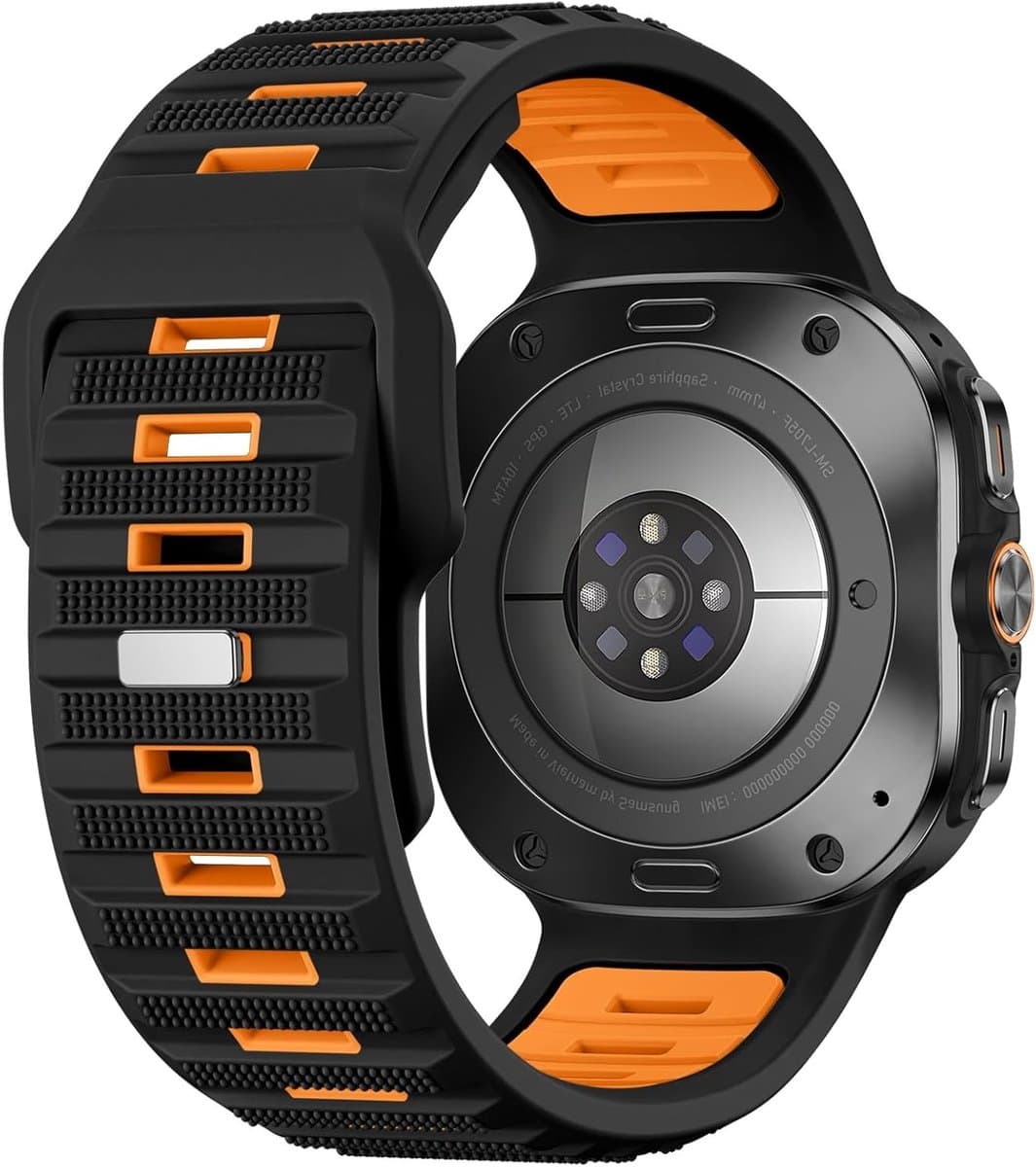 Zachte en Ademende Silikonensportband voor 47mm Smartwatch, Waterdichte en Comfortabele Vervangband voor Galaxy Watch Ultra