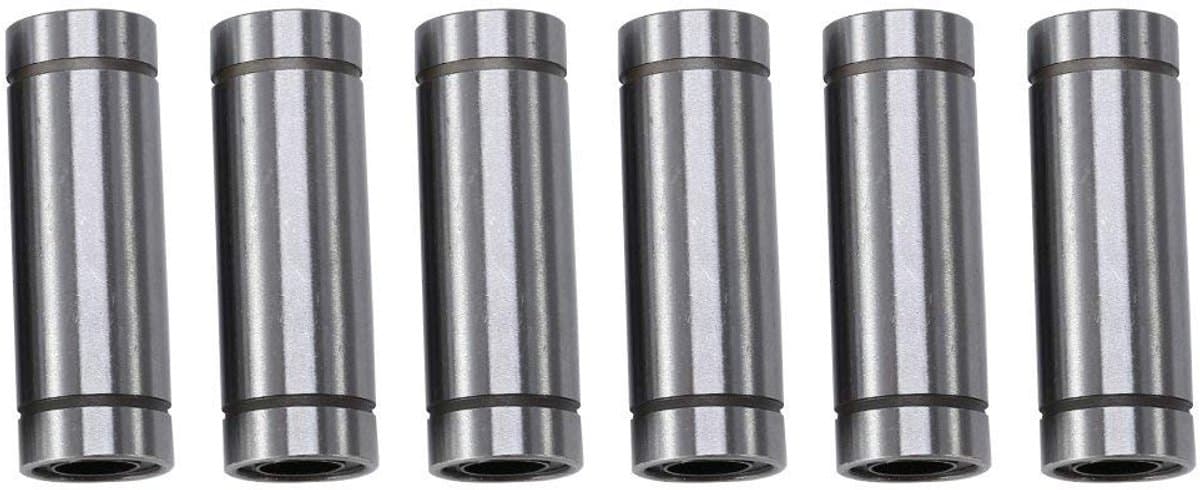 Jhubersproducts - Lineaire Lagers - 6x 8mm - Geschikt voor 3D Printers - CNC Machines - Precisie Lager - Hoogwaardige Kwaliteit - Duurzaam en Betrouwb