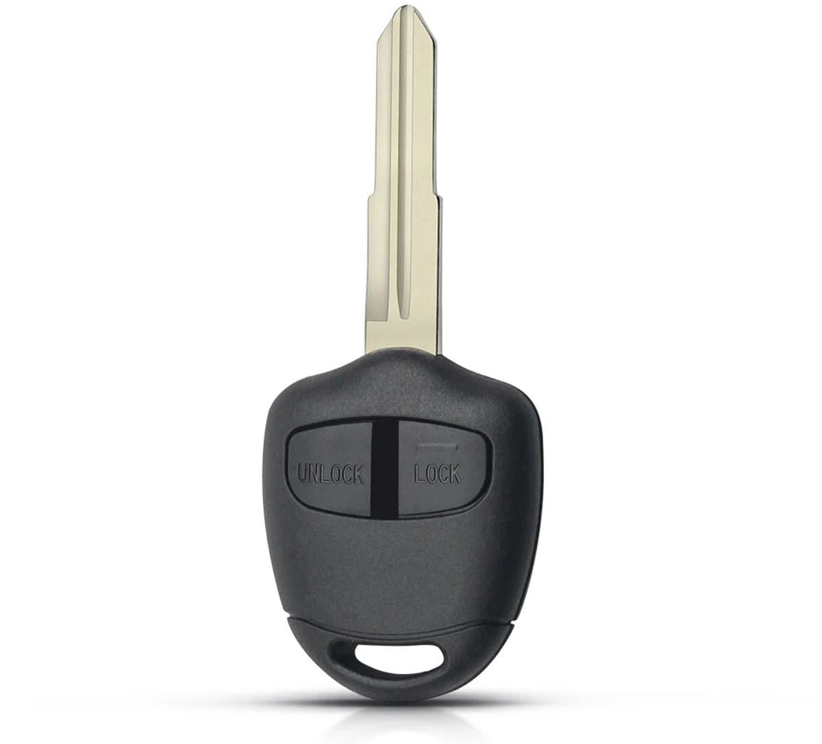 XEOD Autosleutelbehuizing - sleutelbehuizing auto - sleutel - Autosleutel / Geschikt voor: Mitsubishi 2 knops