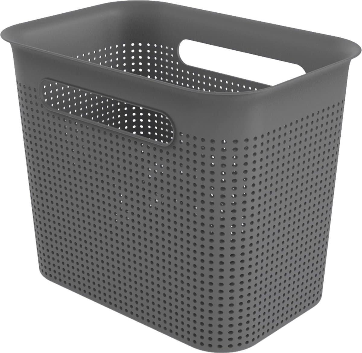 Rotho BRISEN Opbergmand 26.2x18x21.1 cm 7L Antraciet