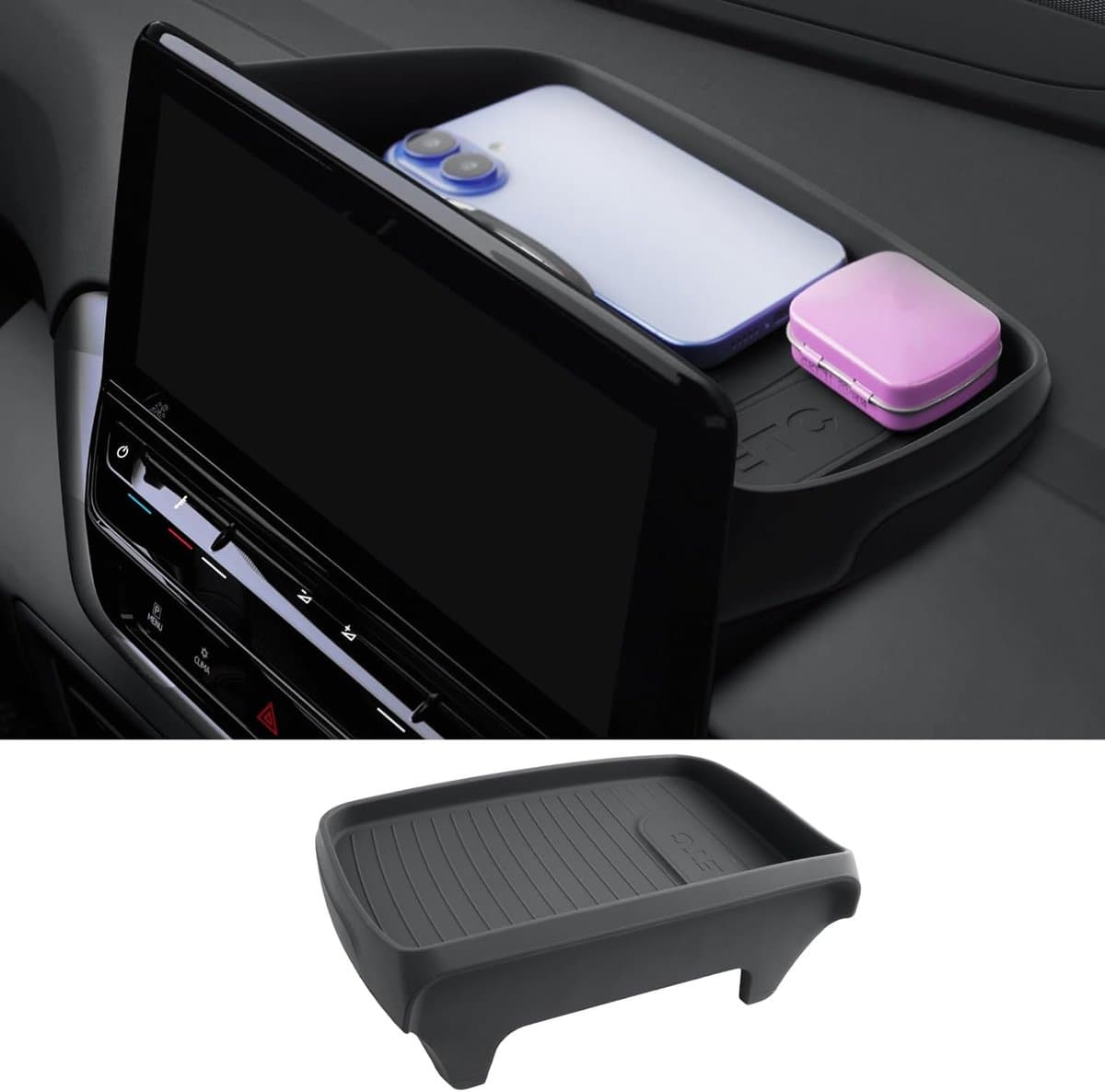 SnelShoppen - Center Console Organizer 12 Inch Dashboard Opbergruimte voor Volkswagen ID.4 2021-2025 - Glove Box Organizer voor Sleutels, Portemonnee,