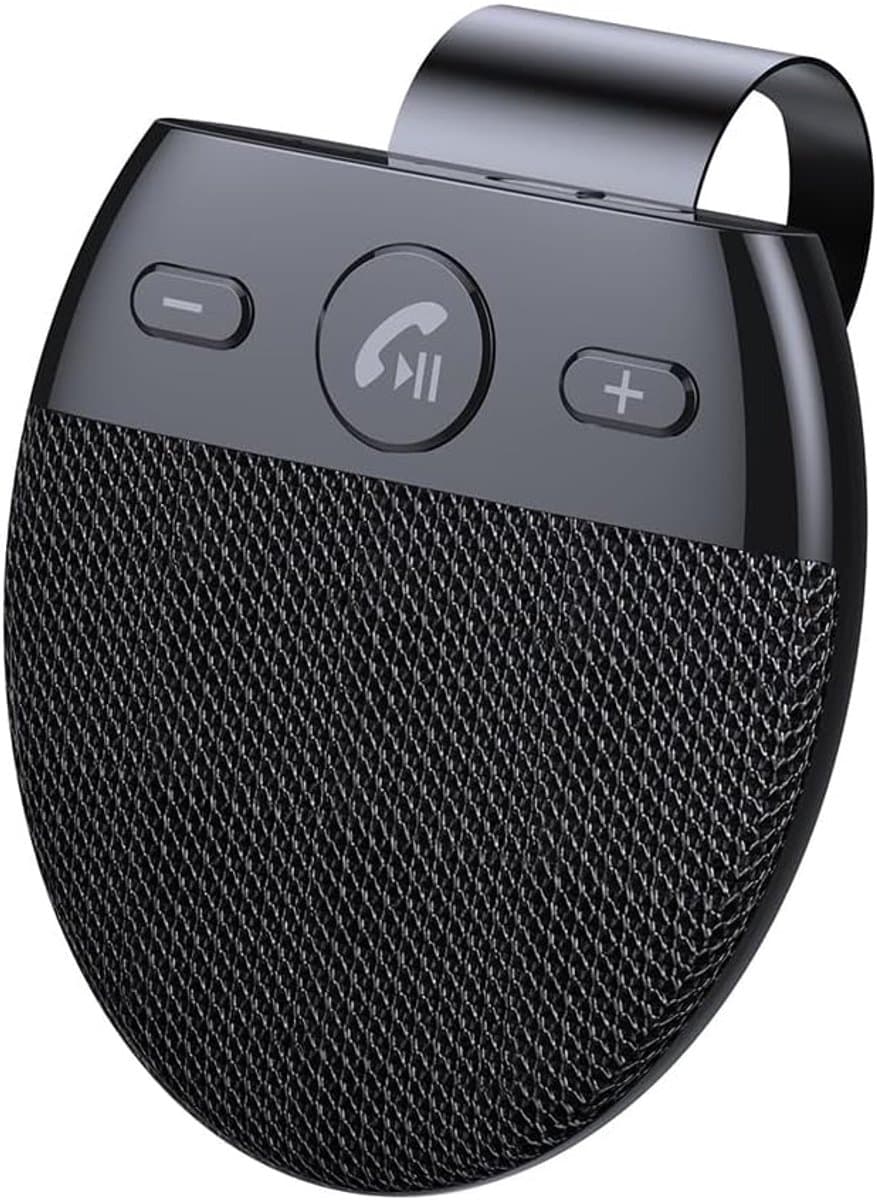 Bluetooth Autokit - Carkit Handsfree - Veilig Bellen - Automatisch Inschakelen - Compact Ontwerp - Zwart