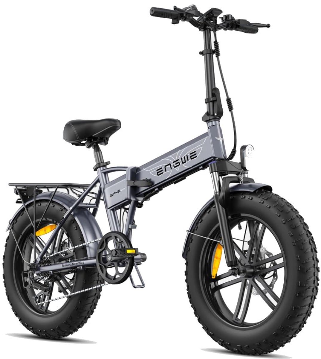 ENGWE EP-2 BOOST E-Bike - 20 inch - 120km actieradius - 250W motor - grijs